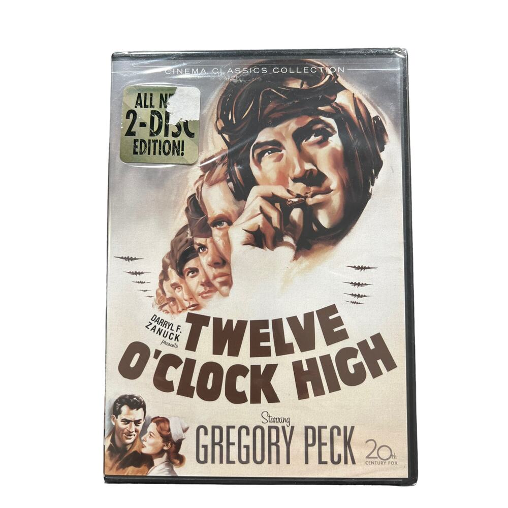 Twelve O'Clock high Gregory Peck DVD 2 Disc Set New